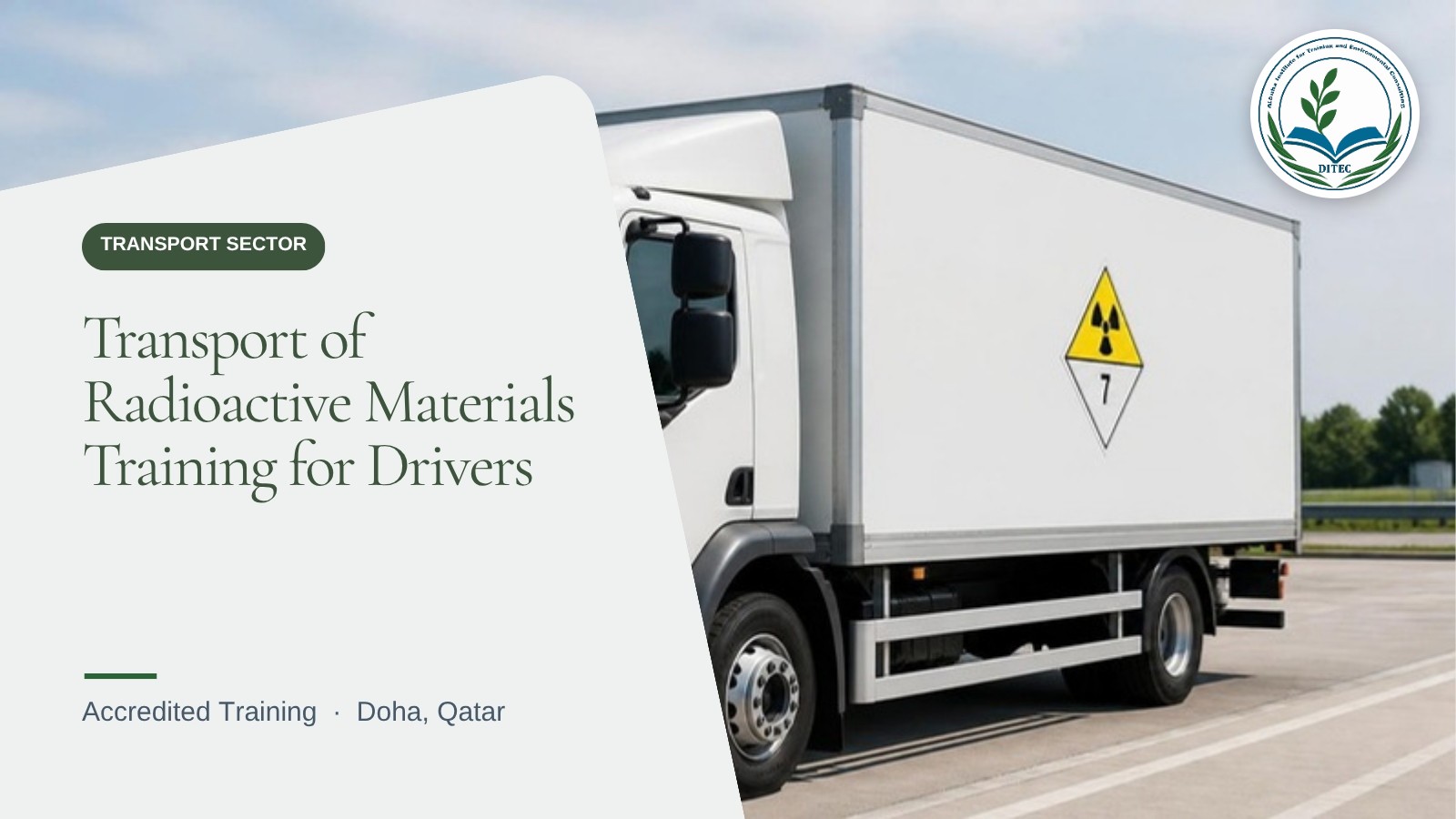 Transport of Radioactive Materials Training — Drivers