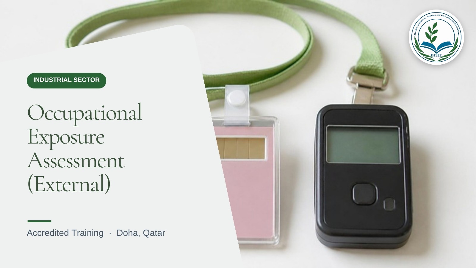 Occupational Exposure Assessment (External) — Industrial Sector