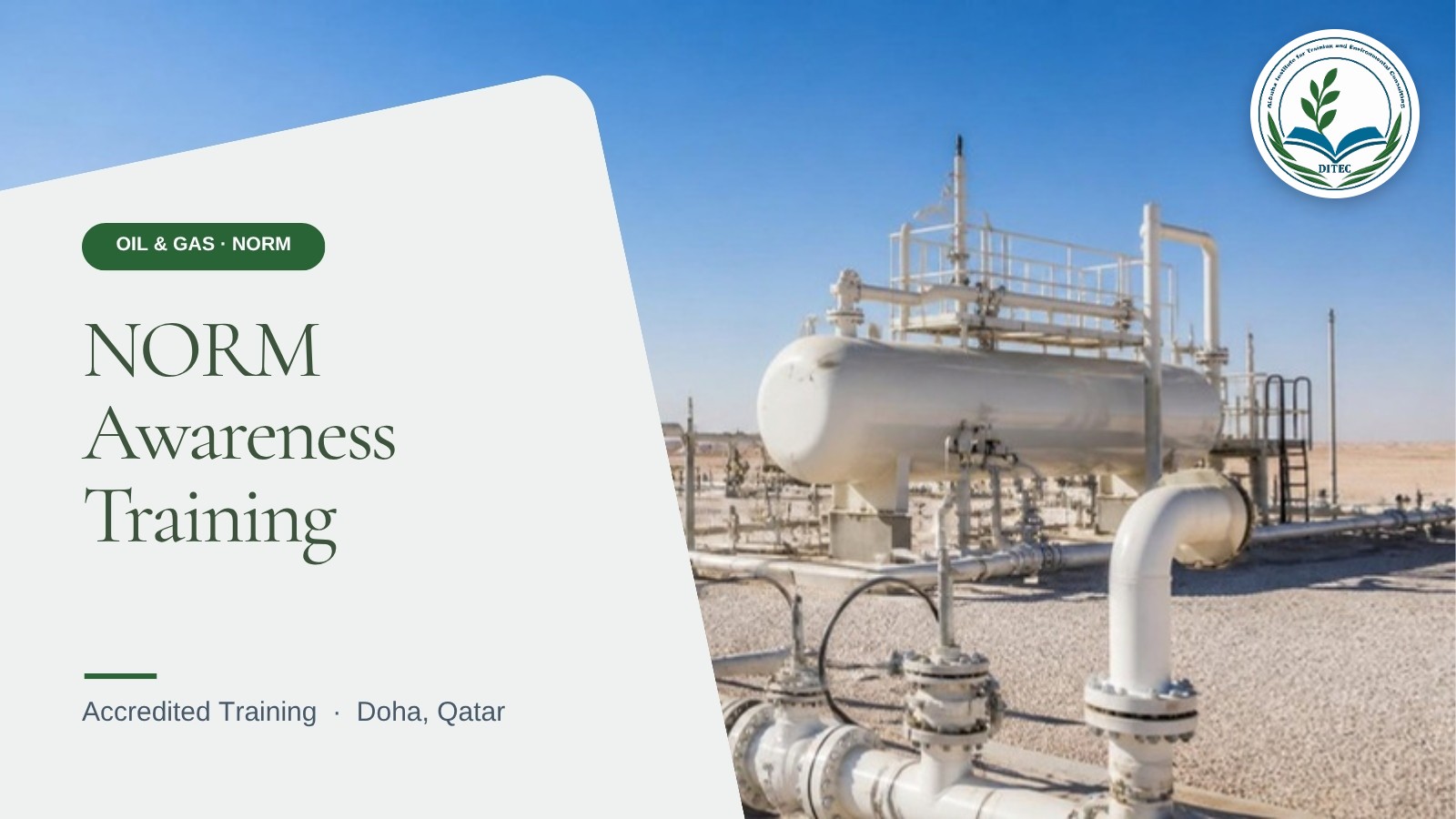 NORM Awareness Training — Industrial Sector