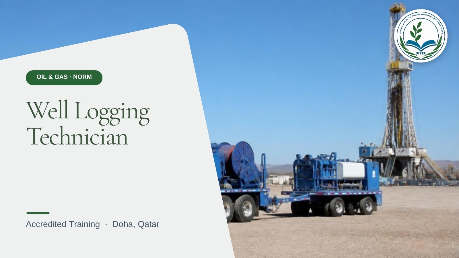 Well Logging Technician — Industrial Sector